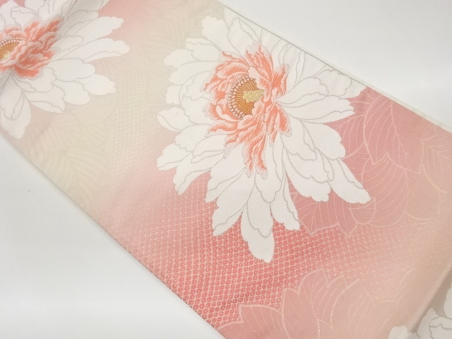 JAPANESE FUKURO OBI / WOVEN FLOWER